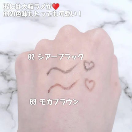 デイジードール クリーミーライナー/DAISY DOLL by MARY QUANT/ペンシルアイライナーを使ったクチコミ(4枚目)