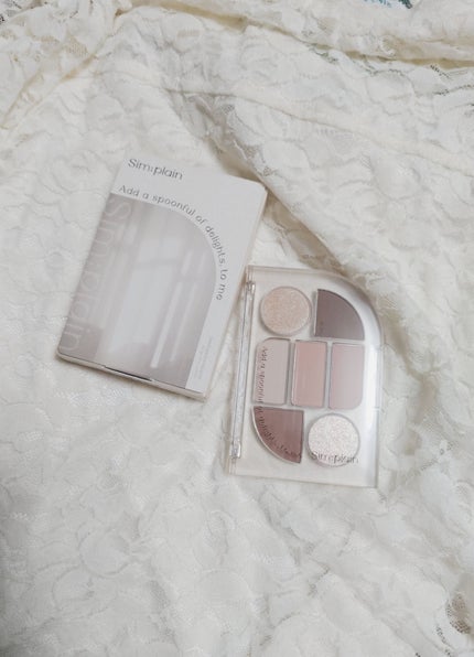 シンプレイン アイパレット/Sim;plain/アイシャドウパレットを使ったクチコミ(2枚目)