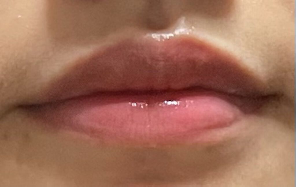 アピュー ジューシーパン スパークリングティント/A’pieu/口紅を使ったクチコミ（3枚目）