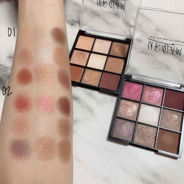 UR GLAM　BLOOMING EYE COLOR PALETTE/U R GLAM/アイシャドウパレットを使ったクチコミ（2枚目）