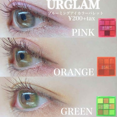 UR GLAM　BLOOMING EYE COLOR PALETTE/U R GLAM/パウダーアイシャドウを使ったクチコミ（3枚目）