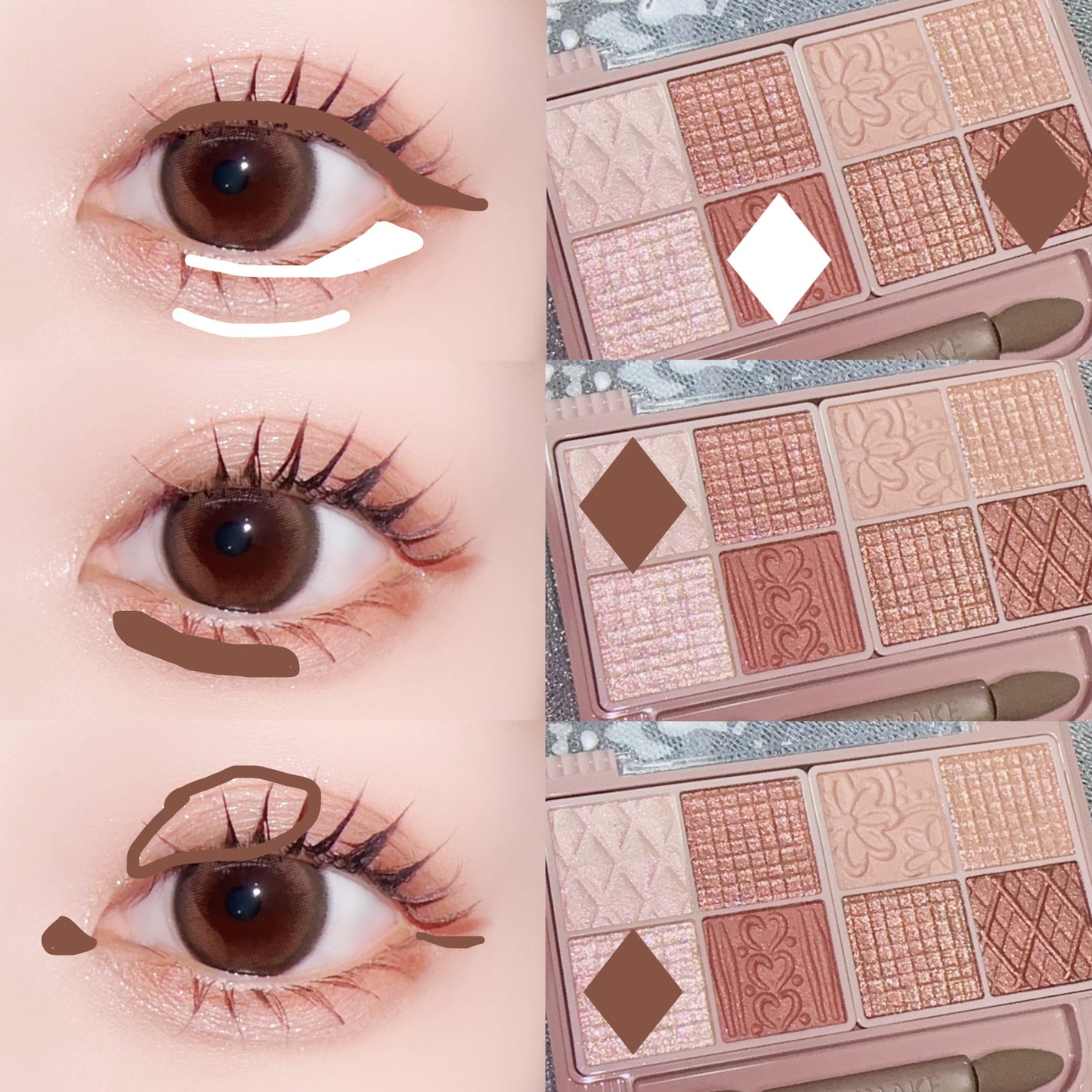 プティパレットアイズ/キャンメイク/パウダーアイシャドウを使ったクチコミ(5枚目)