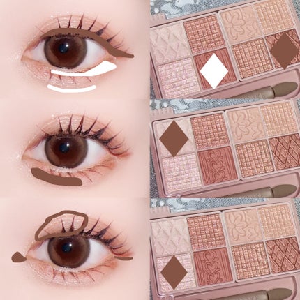 プティパレットアイズ/キャンメイク/パウダーアイシャドウを使ったクチコミ(5枚目)