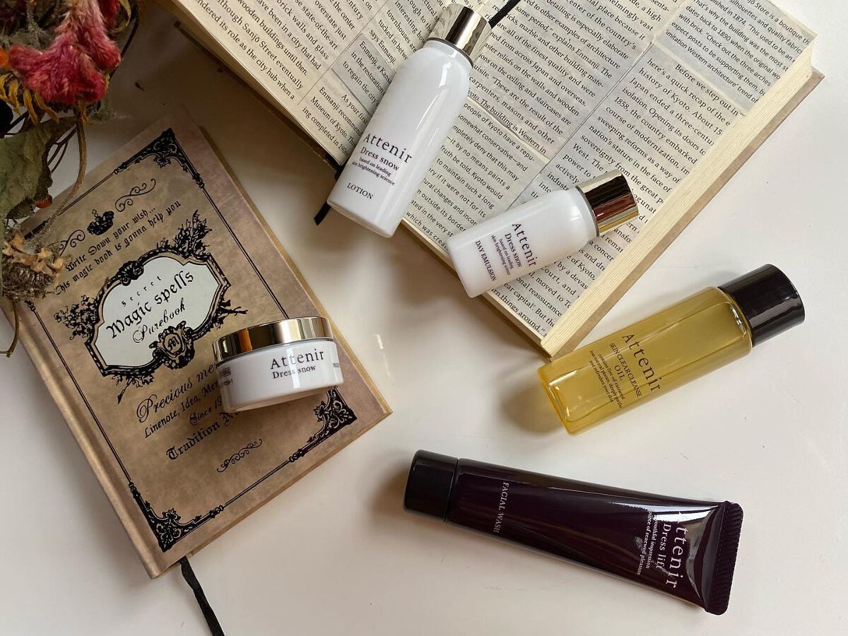 ドレススノー 2週間セット/アテニア/スキンケアキットを使ったクチコミ（1枚目）