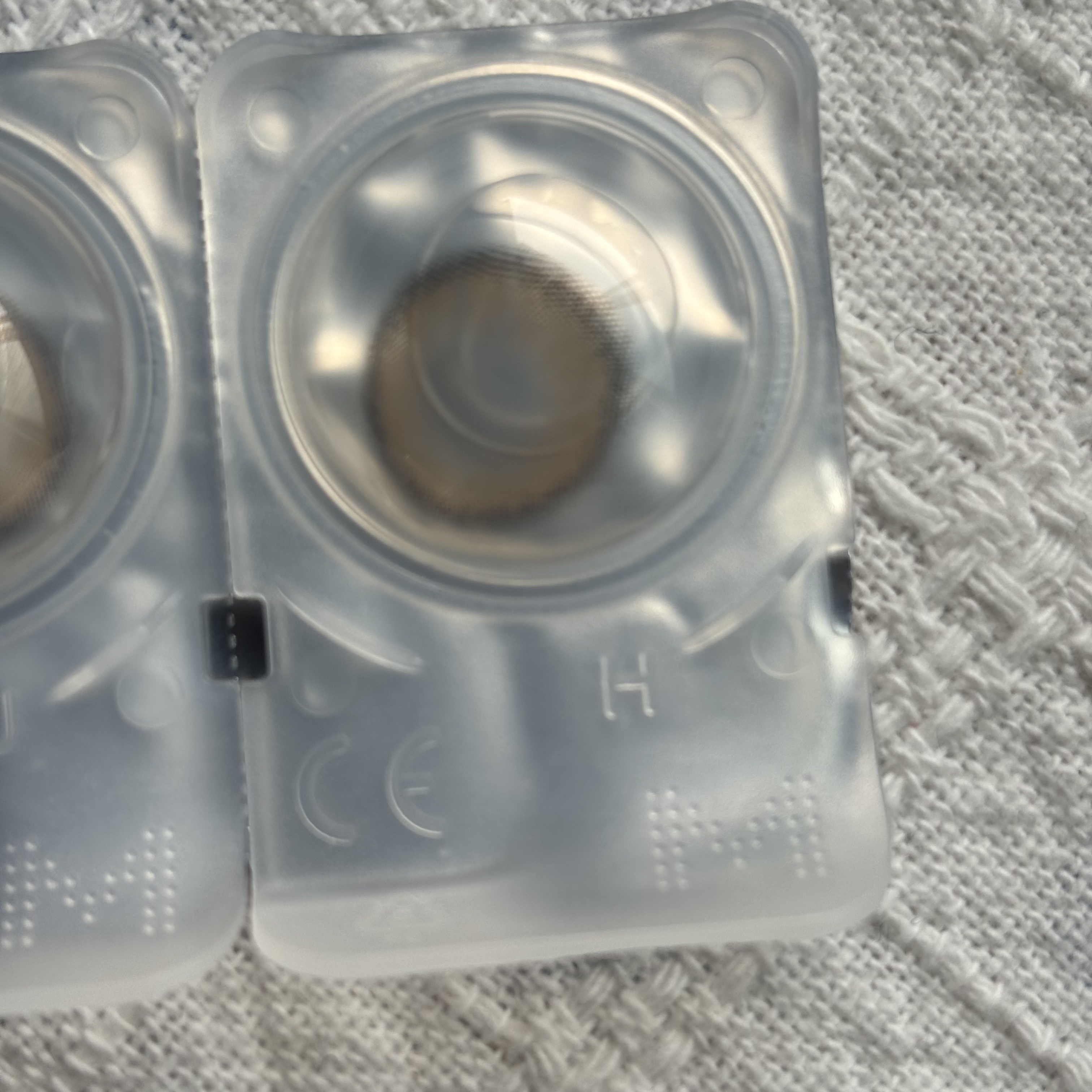 ViVi Ring 1day ブラウン/OLENS/ワンデー（１DAY）カラコンを使ったクチコミ（3枚目）