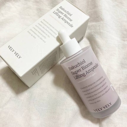 バクチオールスーパーバイオーム リフティングアンプル/VELY VELY/美容液を使ったクチコミ(1枚目)