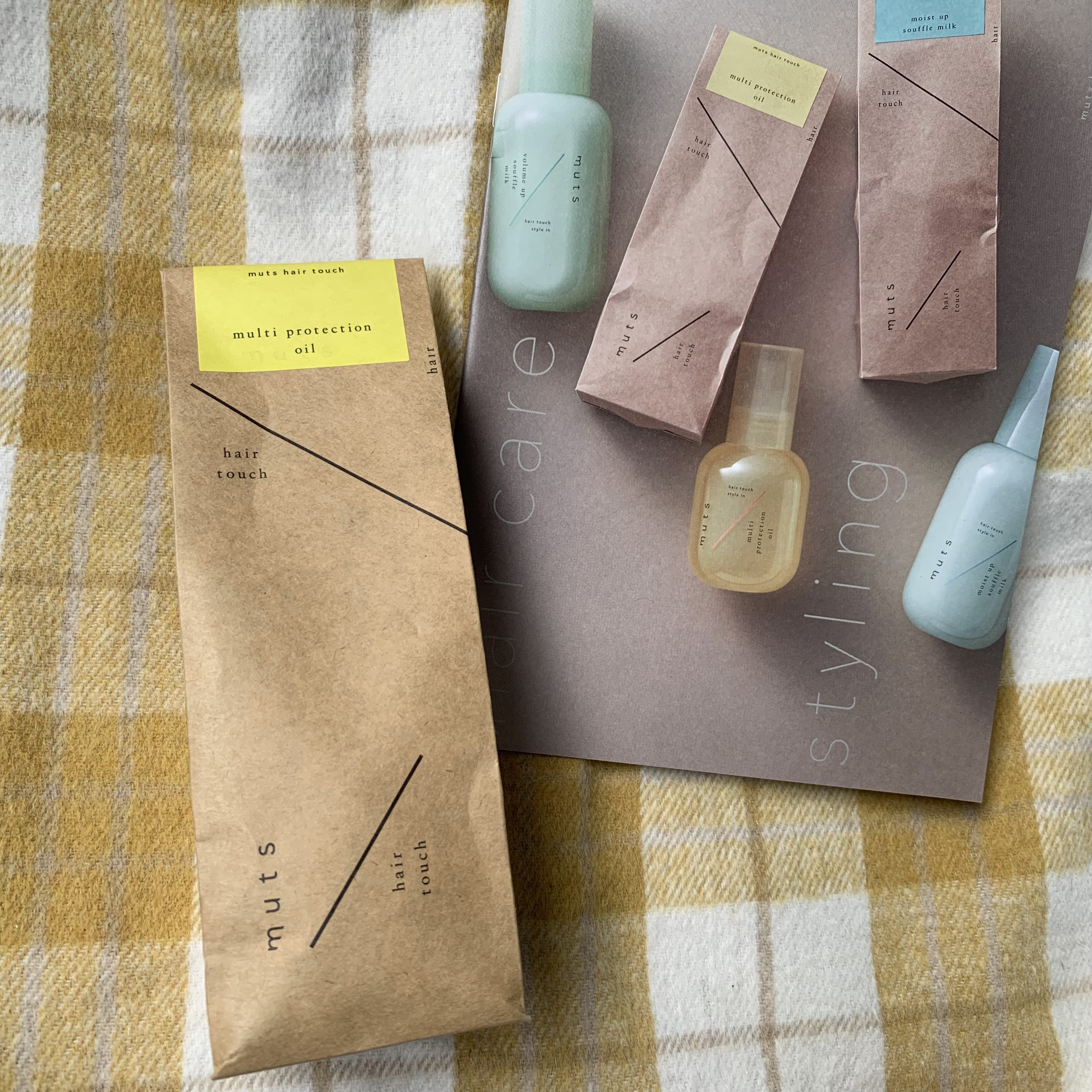 マルチ プロテクションオイル/ミューツへアタッチ/ヘアオイルを使ったクチコミ（2枚目）