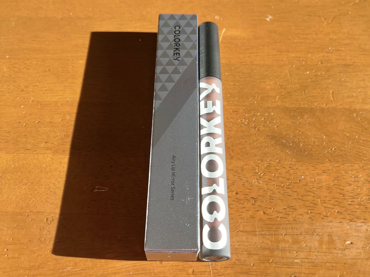 シャインミラーティント/COLORKEY/リップティントを使ったクチコミ（2枚目）