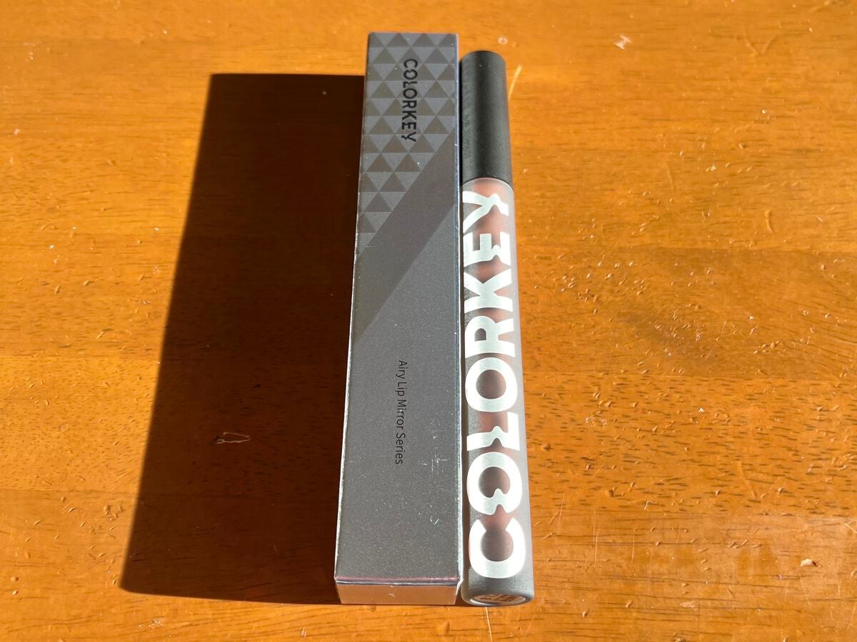 シャインミラーティント/COLORKEY/リップティントを使ったクチコミ(2枚目)