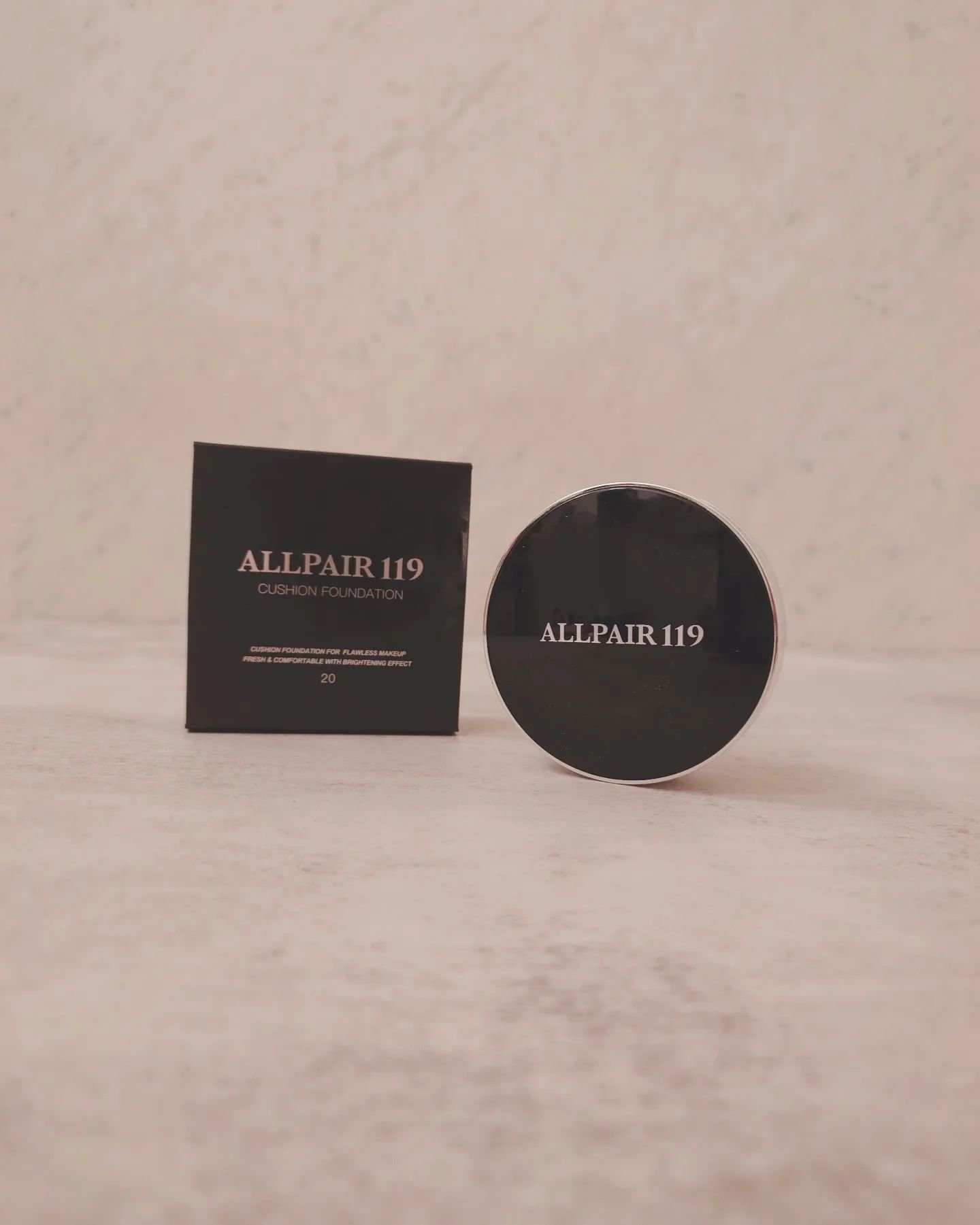 オールペア119 クッションファンデーション20 /ALLPAIR/クッションファンデーションを使ったクチコミ（1枚目）