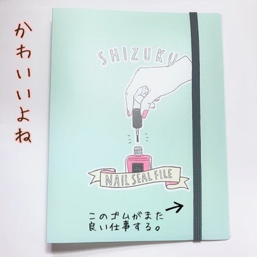 キャンドゥ ネイルシール収納 ファイルのクチコミ「
最近ネイルシールが増えたから
ファイルを買ってきたよ✨

★キャンドゥ
しずくさんプロデュー.....」（2枚目）