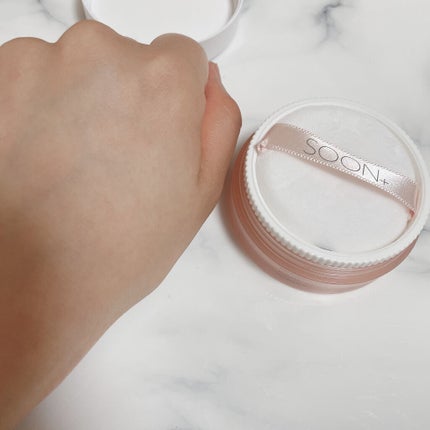 SOON+ プロバイオティクスミューンパウダー/soon+/ルースパウダーを使ったクチコミ(4枚目)