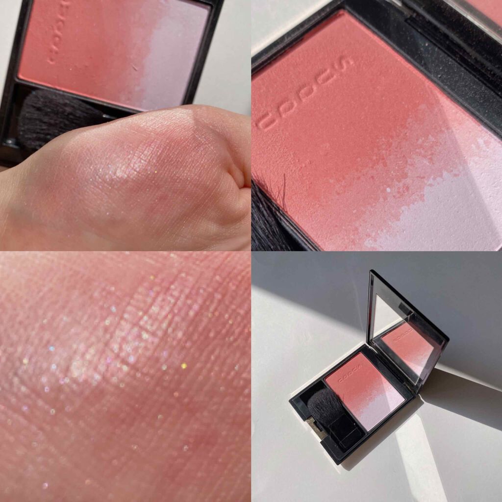 ピュア カラー ブラッシュ 06 春菫-HARUSUMIRE/SUQQU/パウダーチークを使ったクチコミ（2枚目）