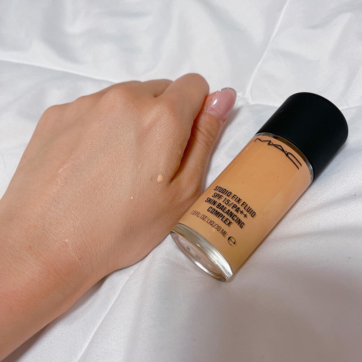 スタジオフィックス フルイッド SPF 15/M・A・C/リキッドファンデーションを使ったクチコミ(2枚目)
