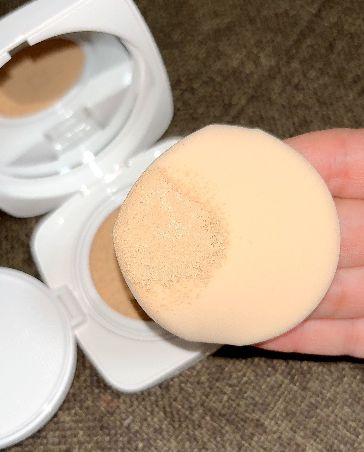 レイヤリングフィットカバークッションEX/TFIT/クッションファンデーションを使ったクチコミ(5枚目)