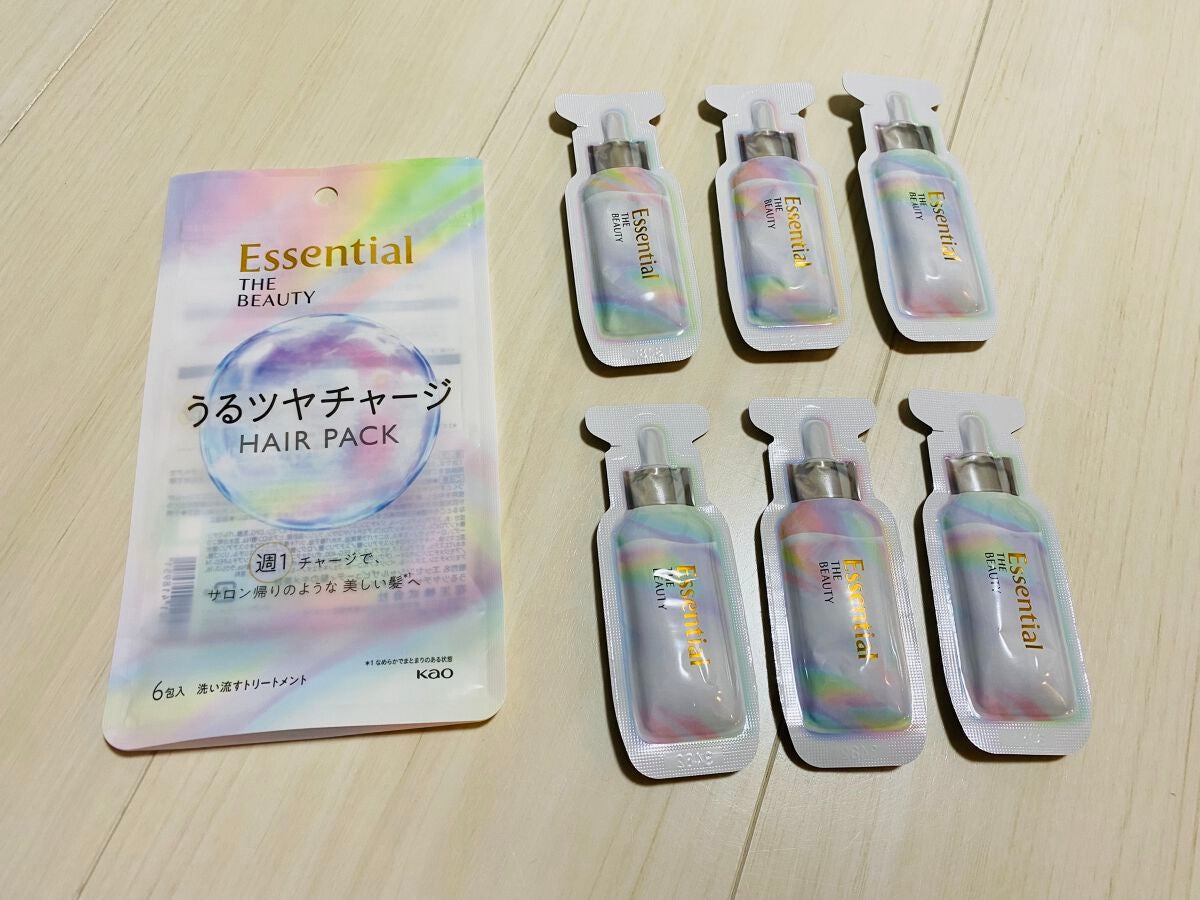 ザビューティ うるツヤチャージヘアパック/エッセンシャル/ヘアマスク・ヘアパックを使ったクチコミ(2枚目)