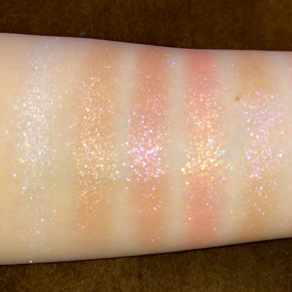 グリッタープリズム シャドウ/MISSHA/グリッターを使ったクチコミ（3枚目）