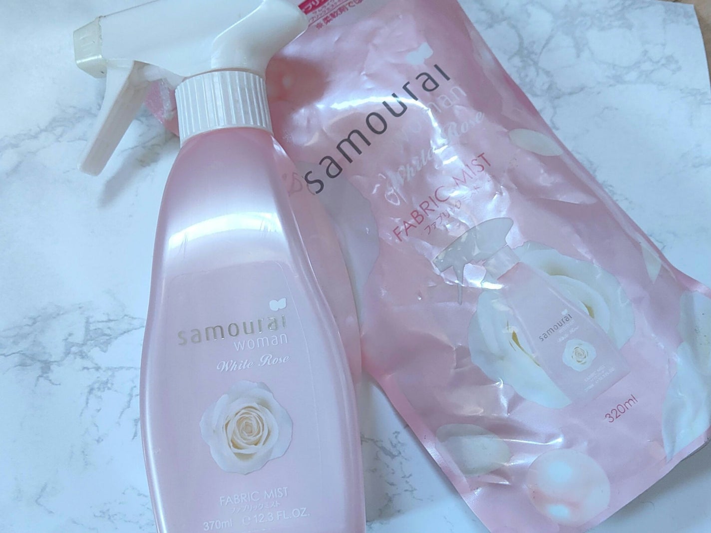 ホワイトローズ フレグランスミスト/サムライウーマン/香水(レディース)を使ったクチコミ(1枚目)