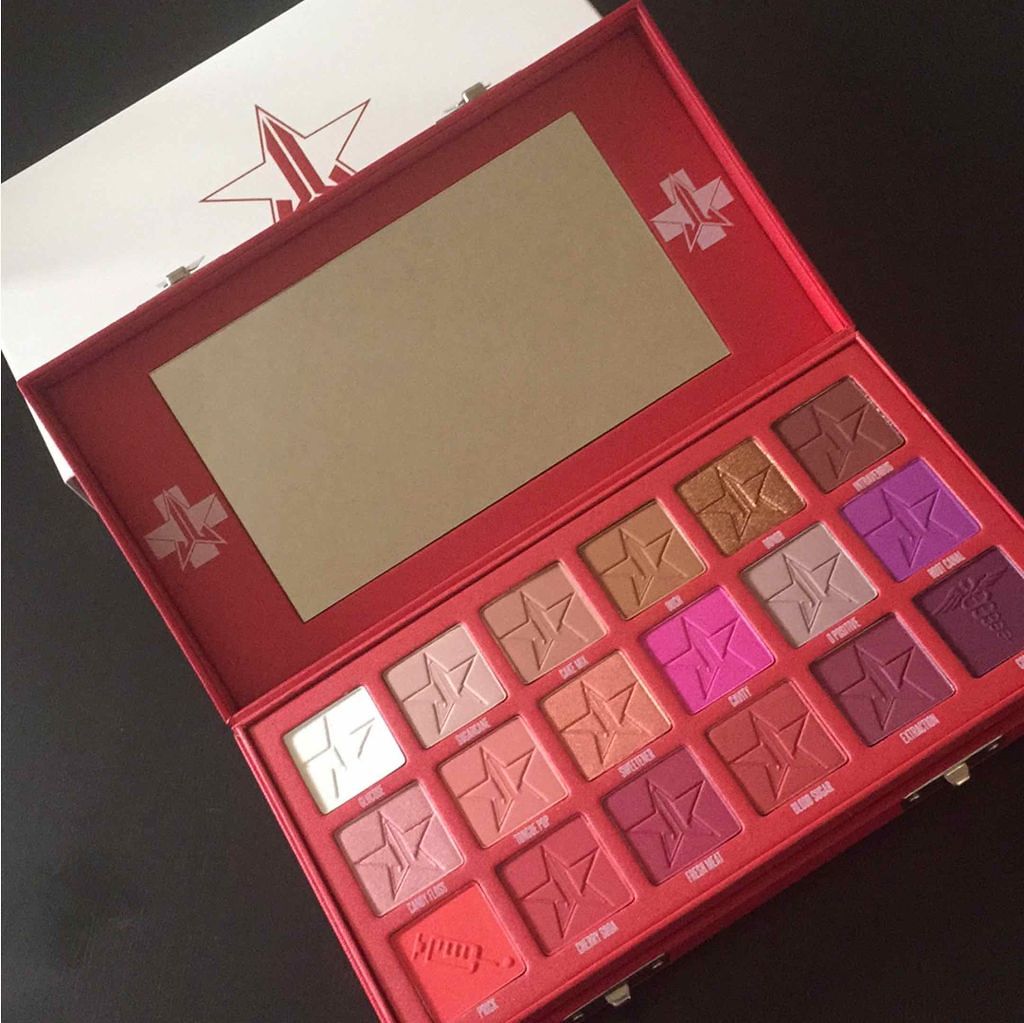BLOOD SUGAR Eyeshadow Palette/Jeffree Star Cosmetics/アイシャドウパレットを使ったクチコミ(1枚目)