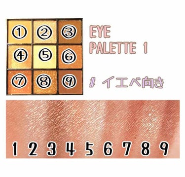 UR GLAM　BLOOMING EYE COLOR PALETTE/U R GLAM/アイシャドウパレットを使ったクチコミ（2枚目）