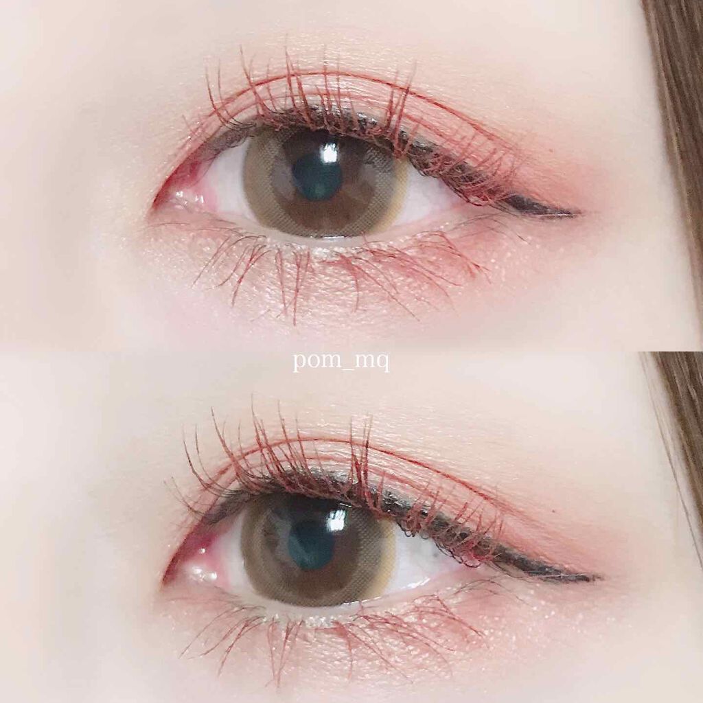 シングルアイシャドウ MBOR-03 ハニーオレンジ/マリブビューティー/単色アイシャドウを使ったクチコミ（1枚目）