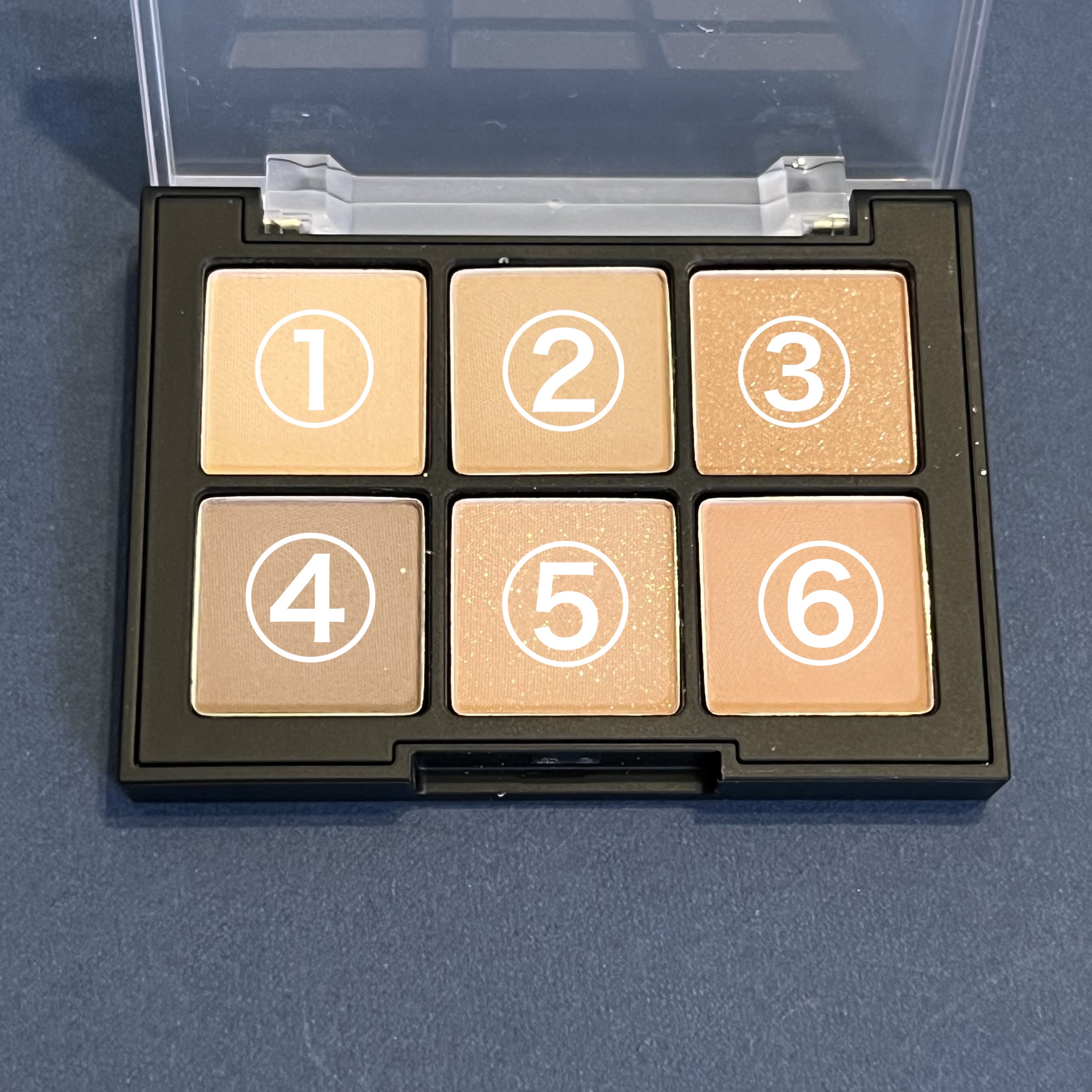 ブラーフィニシュシャドウパレット/Dinto/アイシャドウパレットを使ったクチコミ（2枚目）