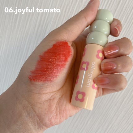 タンフルグラスティント/Colorgram/リップティントを使ったクチコミ(5枚目)