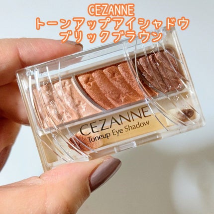 トーンアップアイシャドウ/CEZANNE/アイシャドウパレットを使ったクチコミ(9枚目)