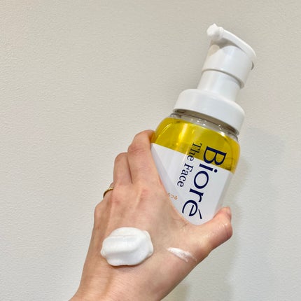 ビオレ ザフェイス 泡洗顔料 スムースクリア/ビオレ/泡洗顔を使ったクチコミ(2枚目)