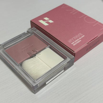 マイフェイブ インフュージング ブラッシュ/HOLIKA HOLIKA/パウダーチークを使ったクチコミ(1枚目)