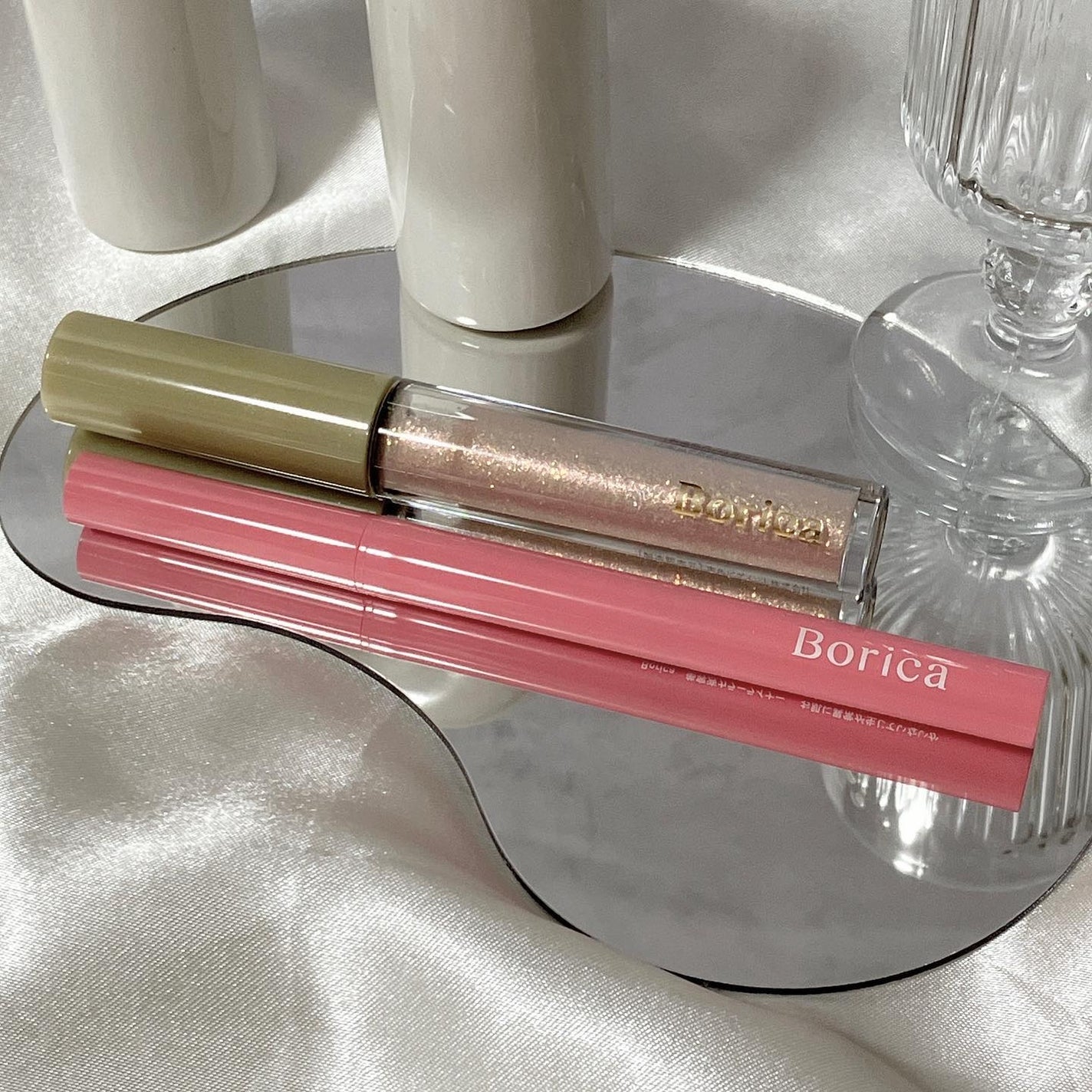 美容液ラメライナー/Borica/リキッドアイライナーを使ったクチコミ(1枚目)