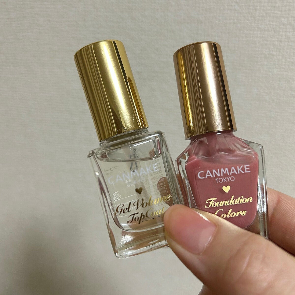 ジェルボリュームトップコート/キャンメイク/ネイルトップコートを使ったクチコミ(1枚目)