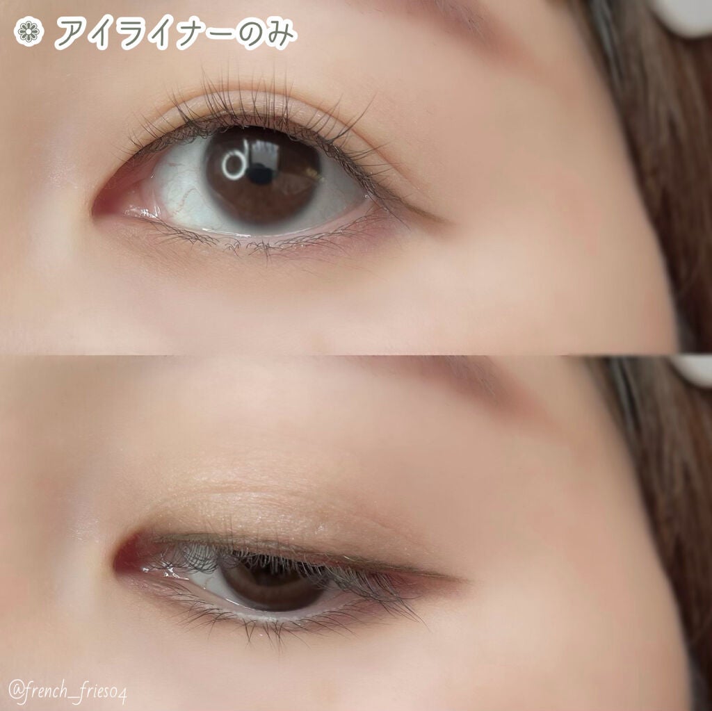 クリーミータッチライナー/キャンメイク/ジェルアイライナーを使ったクチコミ(3枚目)