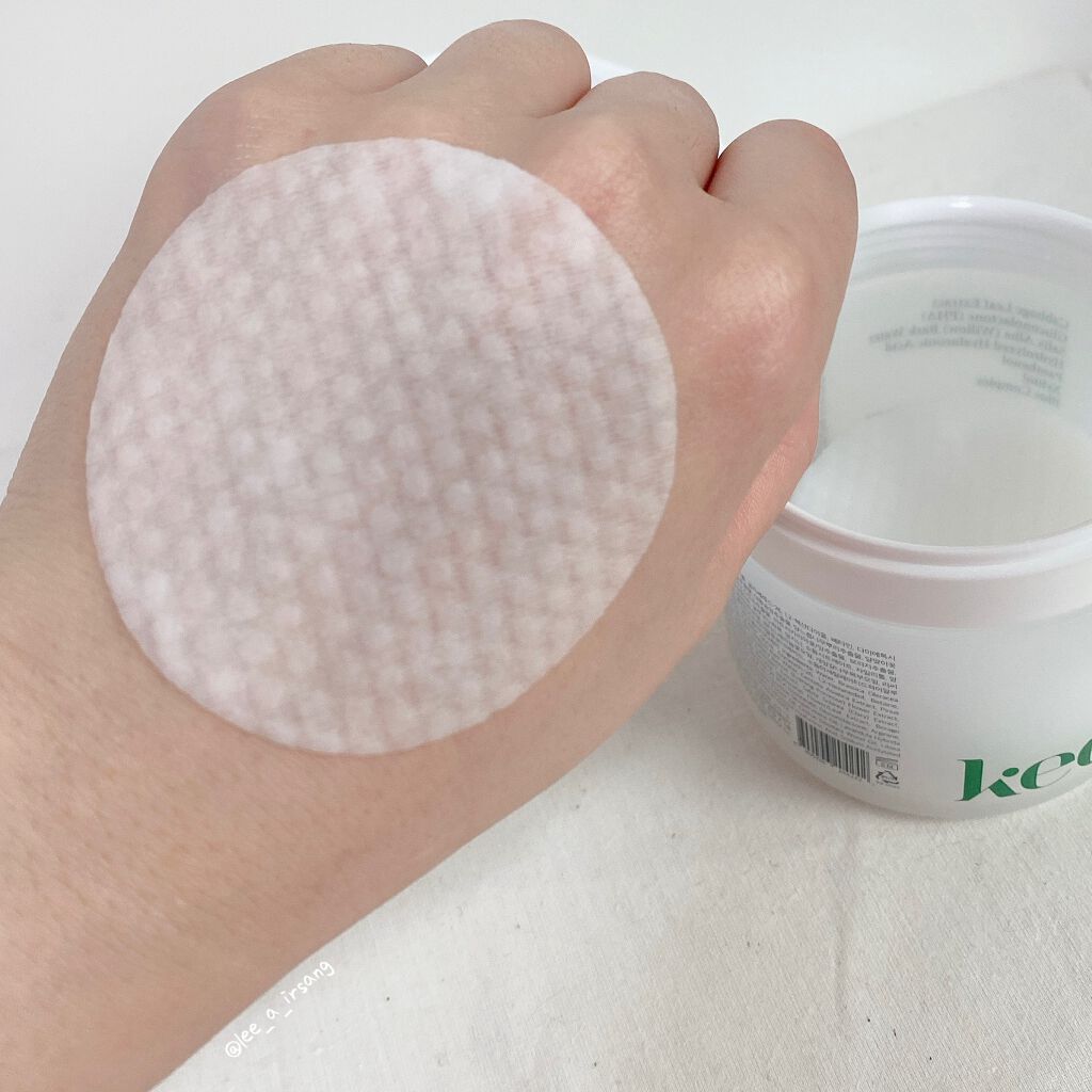 キャベツカーミングトナーパッド/keenoniks/トナーパッドを使ったクチコミ(5枚目)