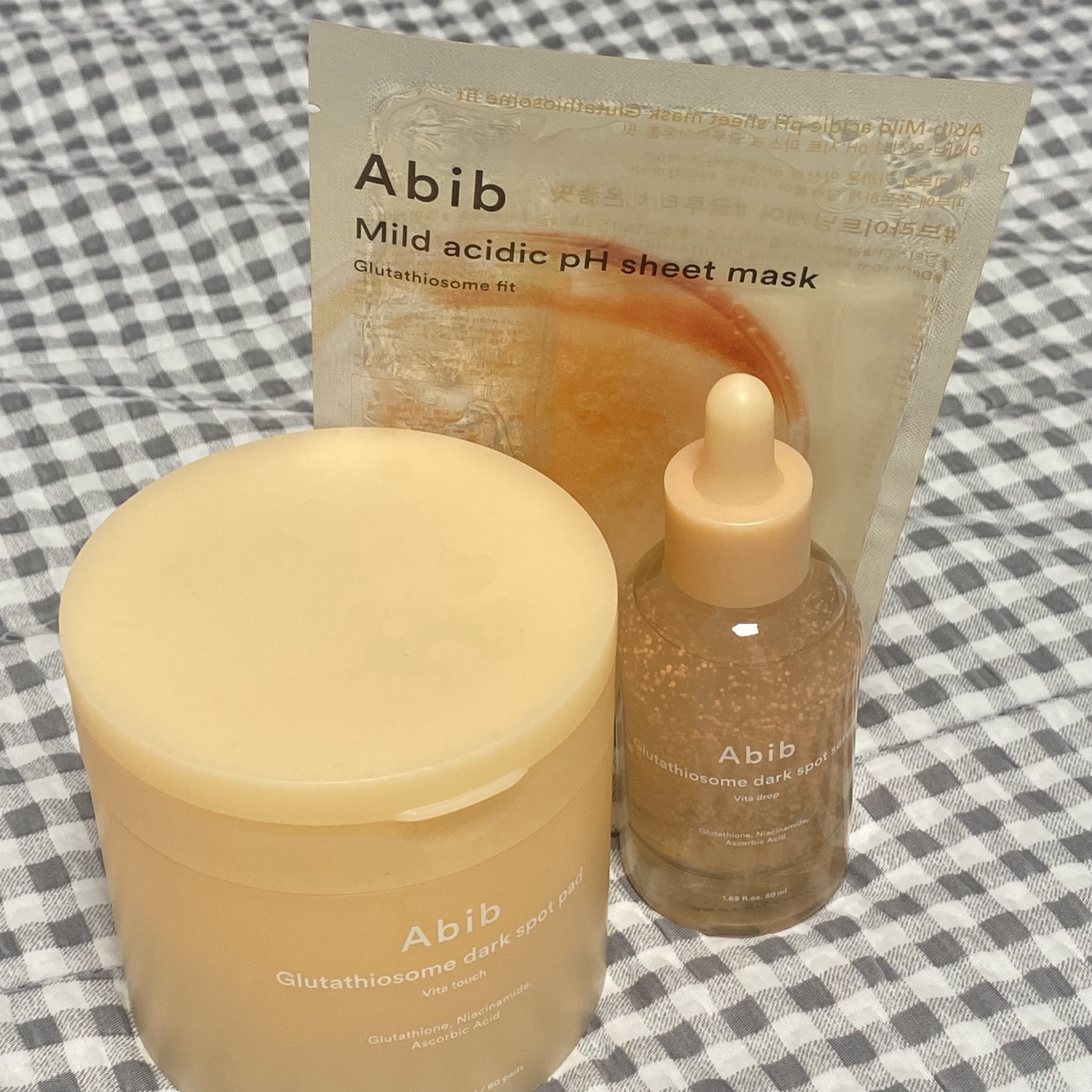 弱酸性pHシートマスク  グルタチオンソームフィット/Abib /シートマスク・パックを使ったクチコミ（1枚目）