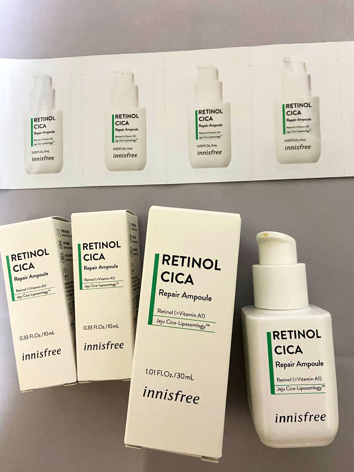 レチノール シカ リペア セラム/innisfree/美容液を使ったクチコミ(3枚目)