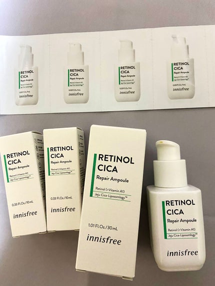レチノール シカ リペア セラム/innisfree/美容液を使ったクチコミ(3枚目)