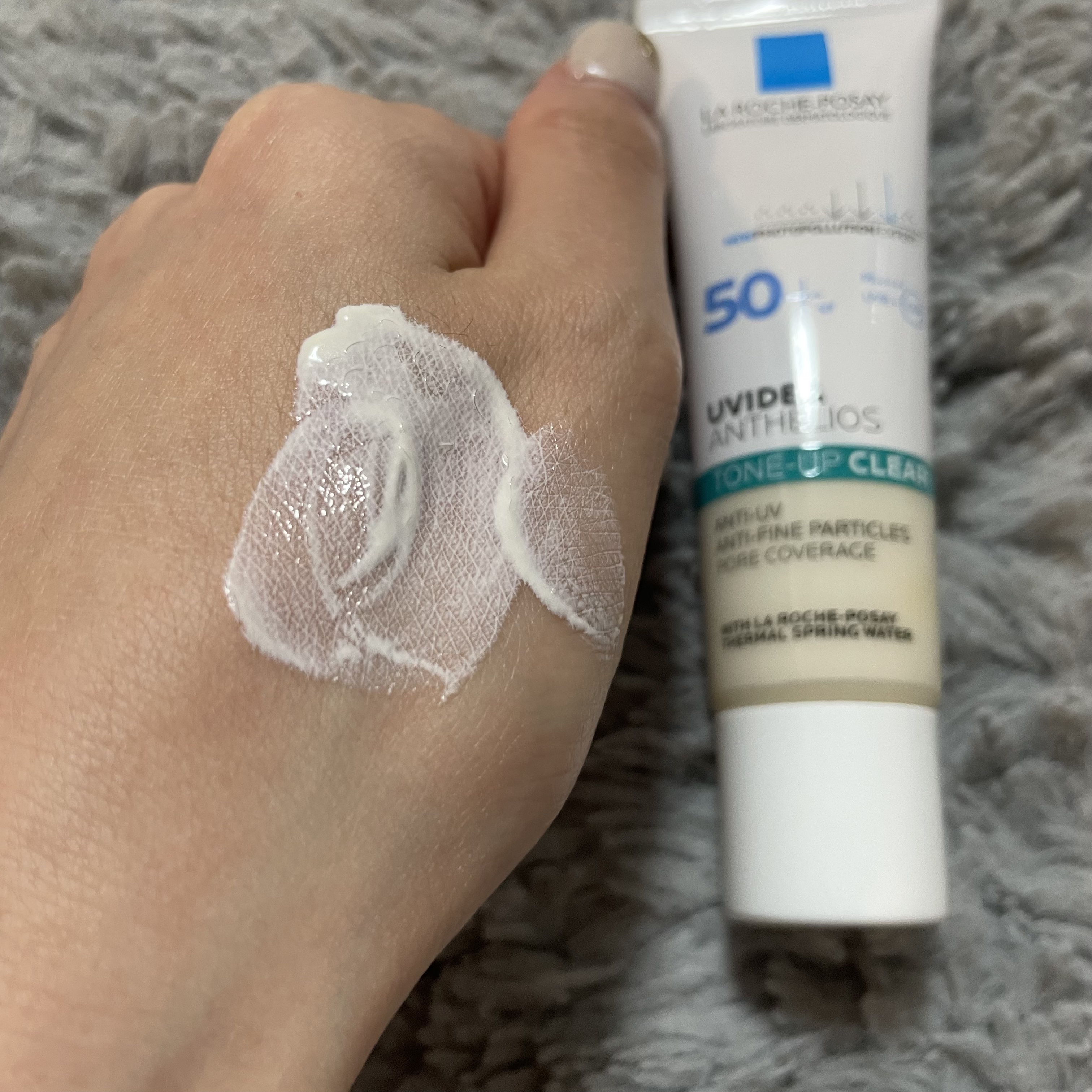 UVイデア XL プロテクショントーンアップ クリア/ラ ロッシュ ポゼ/化粧下地を使ったクチコミ（2枚目）