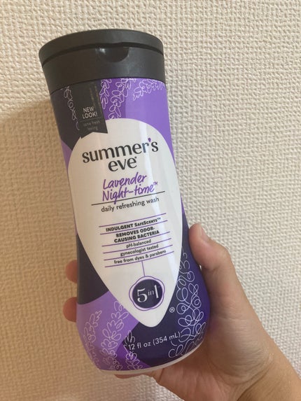 ラベンダーナイトタイムウォッシュ/Summer's Eve(サマーズイブ)/デリケートゾーンケアを使ったクチコミ(1枚目)