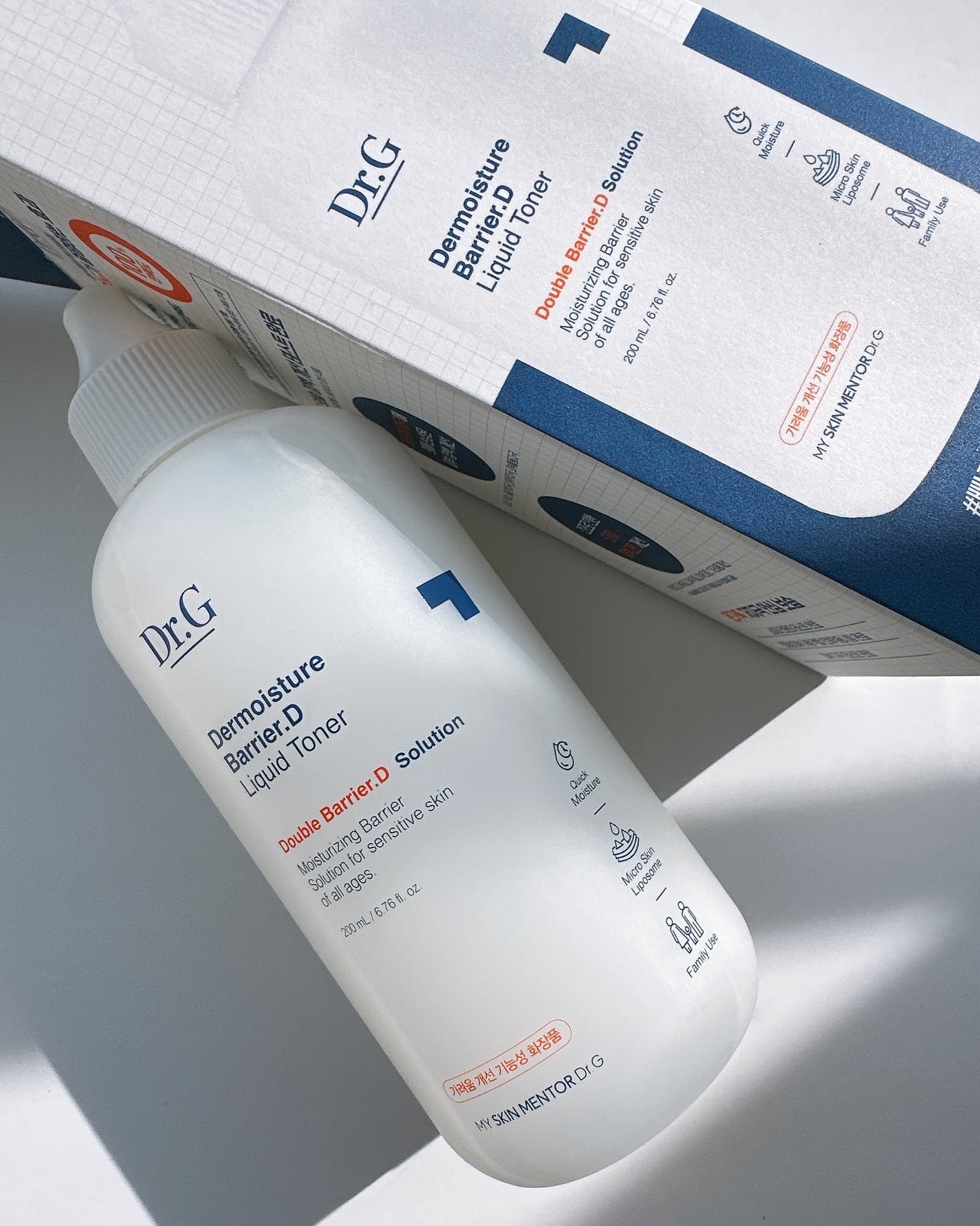 ザモイスチャーバリアDリキッドトナー/Dr.G/化粧水を使ったクチコミ(1枚目)