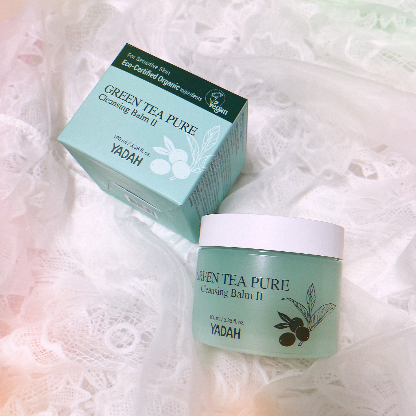 グリーンティーピュアクレンジングバームⅡ/YADAH/クレンジングバームを使ったクチコミ（1枚目）