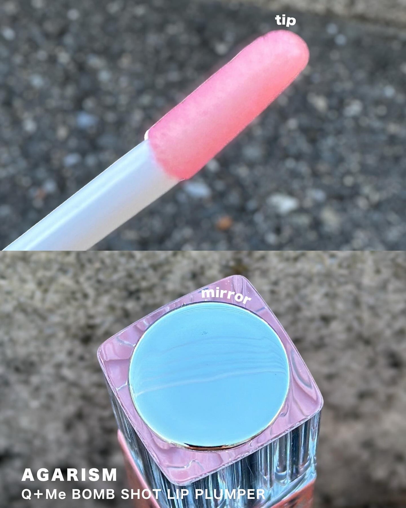 キューミ―ボムショットリッププランパー/AGARISM/リッププランパーを使ったクチコミ(2枚目)