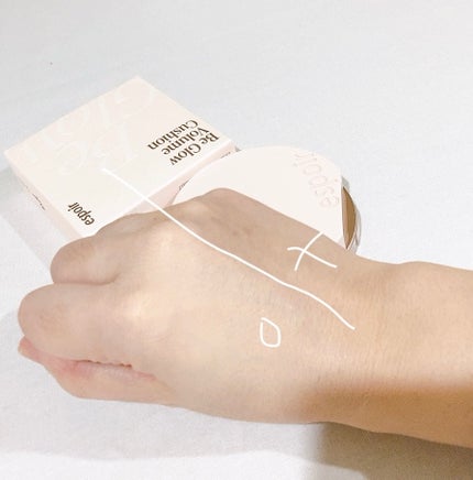 エスポア ビーグロー ボリュームクッション/espoir/クッションファンデーションを使ったクチコミ(3枚目)