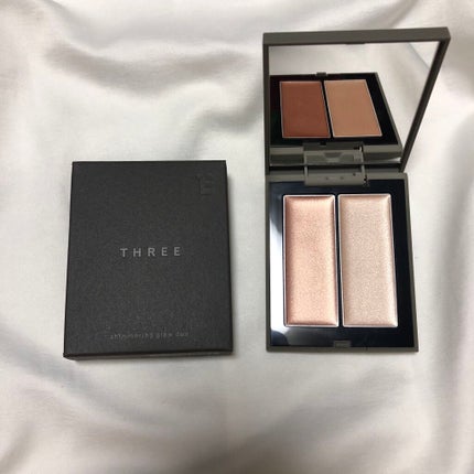 THREE シマリング グロー デュオ/THREE/クリームハイライトを使ったクチコミ(2枚目)