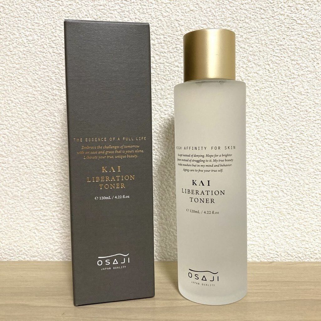 KAI リベレーショントナー/OSAJI/化粧水を使ったクチコミ（1枚目）