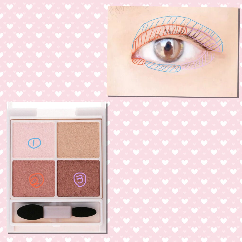 シルキースフレアイズ/キャンメイク/アイシャドウパレットを使ったクチコミ(2枚目)