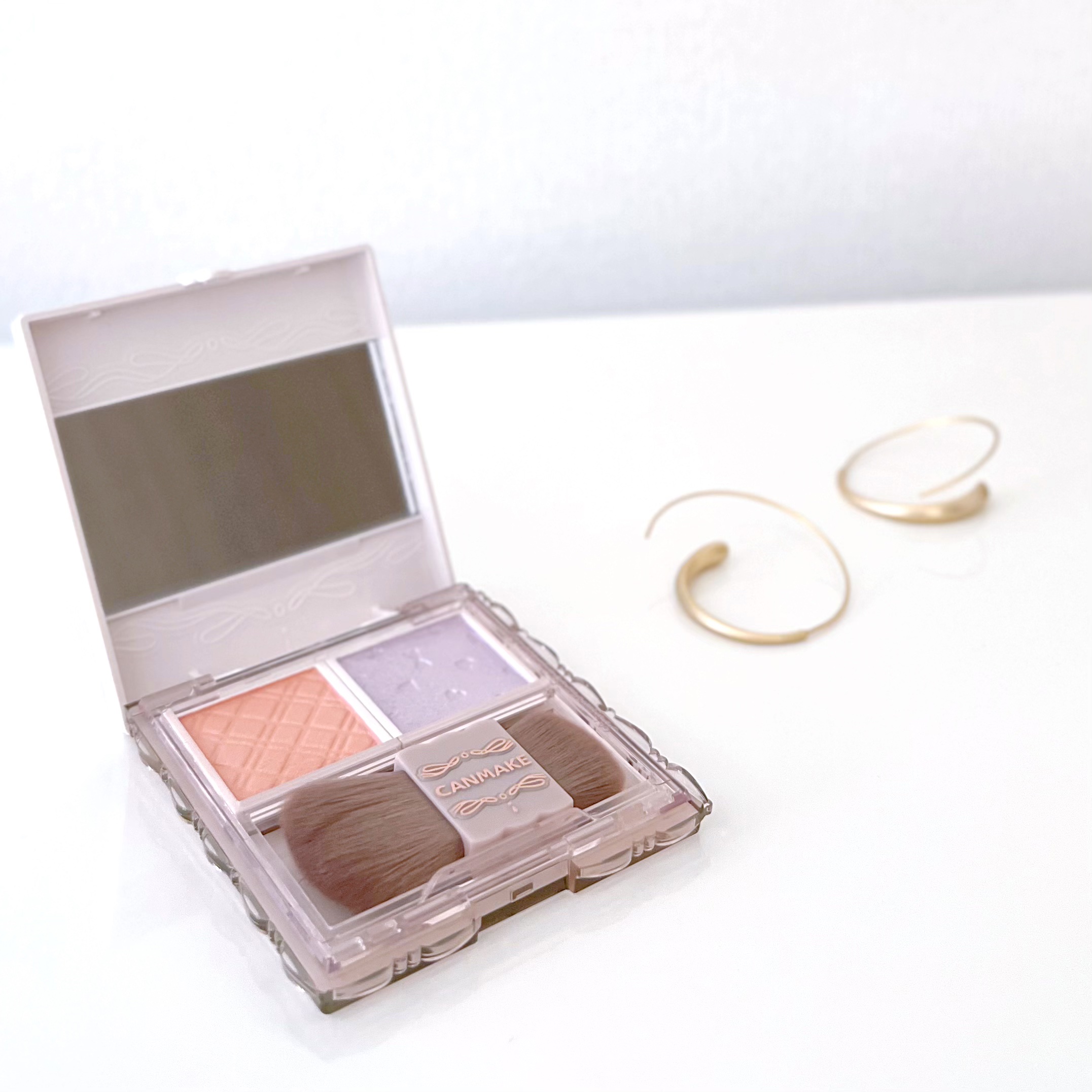 バディーデュオブラシ/キャンメイク/メイクブラシを使ったクチコミ（1枚目）