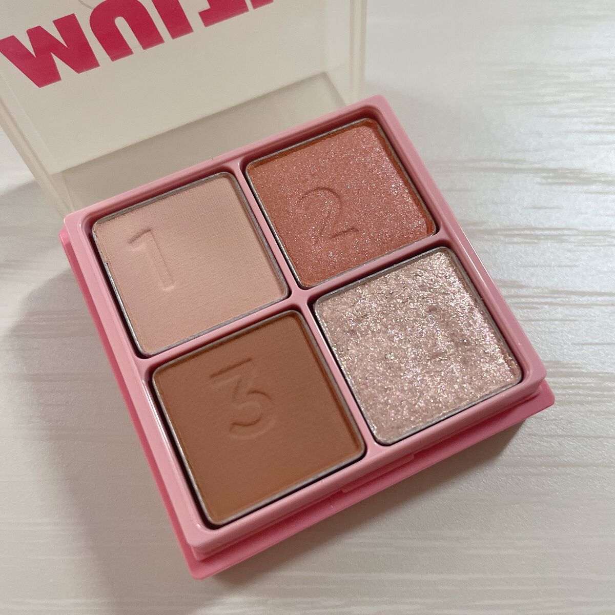 マルチキューブ/i’m meme/アイシャドウパレットを使ったクチコミ(4枚目)