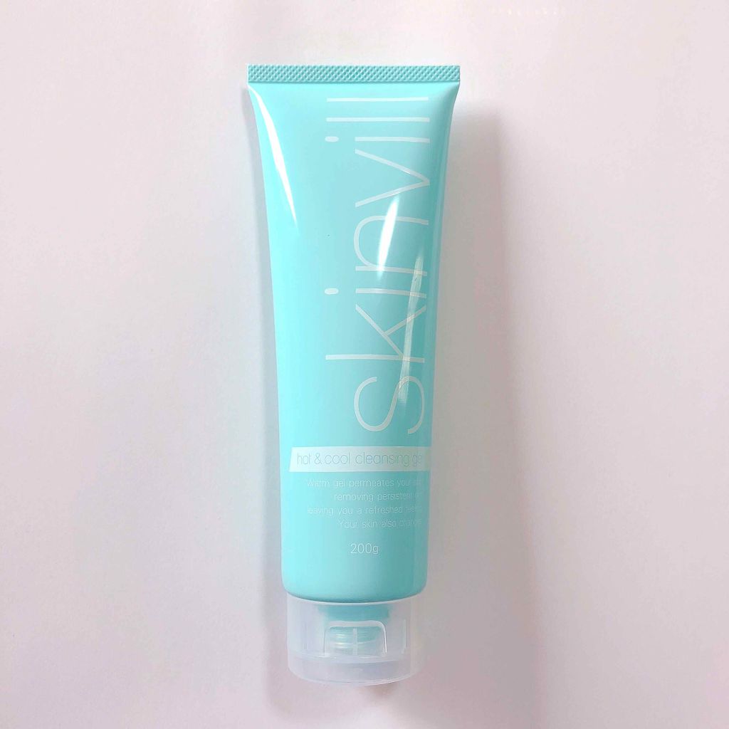 ホットクレンジングジェルサマー（サマースノー・ミントの香り）/skinvill/クレンジングジェルを使ったクチコミ（1枚目）