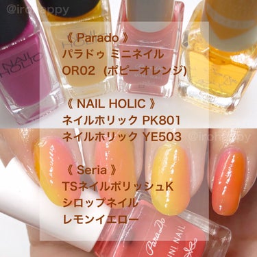 ネイルホリック Vivid color PK801/ネイルホリック/マニキュアを使ったクチコミ（3枚目）